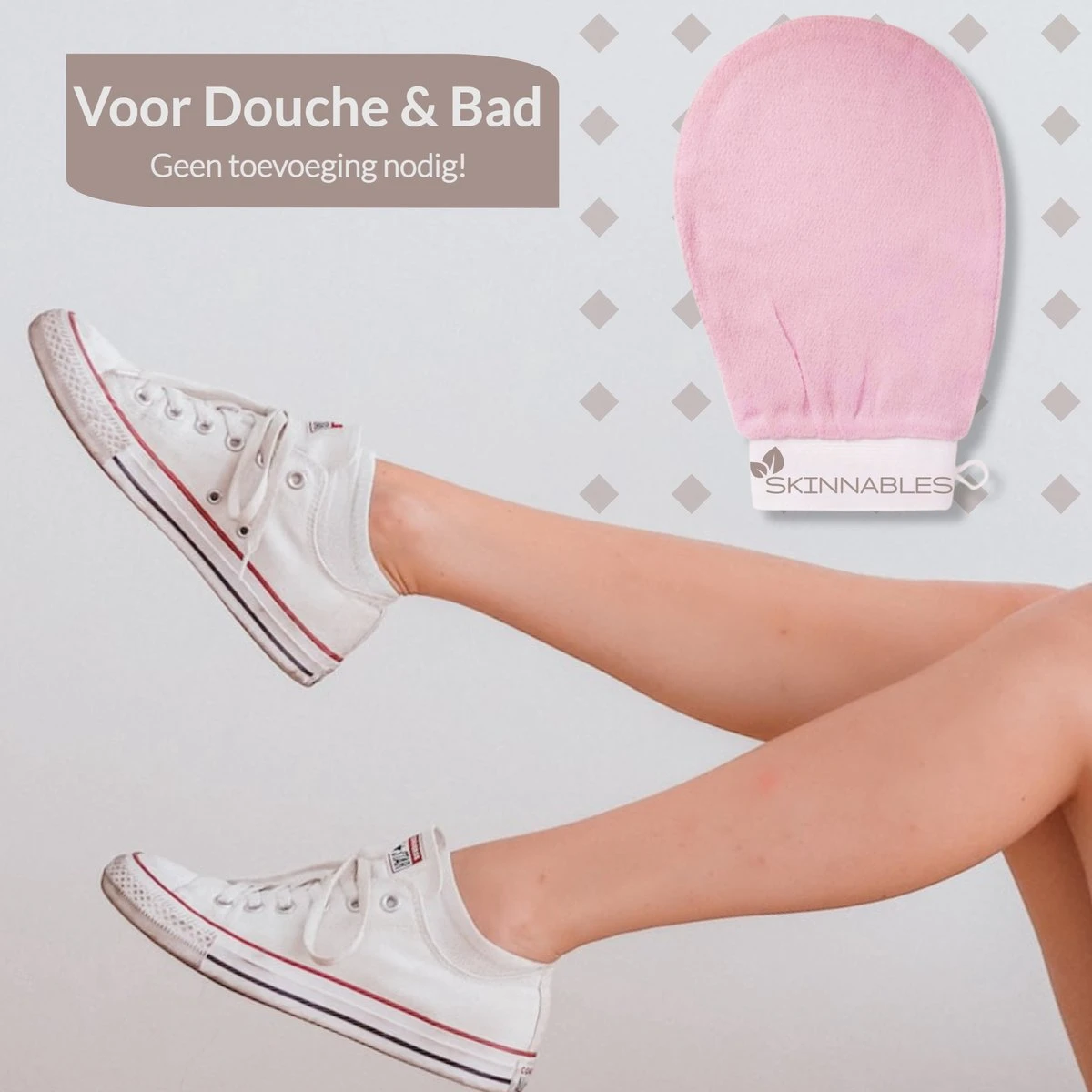 Skinnables Scrub Handschoen - Huidverzorging Voor Hele Lichaam En Gezicht - Douchehandschoen - Exfoliating Glove 4 Skinnables Scrub Handschoen - Huidverzorging Voor Hele Lichaam En Gezicht - Douchehandschoen - Exfoliating Glove - Afbeelding 2