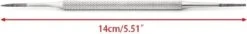 Merkloos Teennagel Vijl- Nagel Lifter - Ingegroeid - Vuil - Kalknagel - Verzorging - RVS - 1 Stuk -Verzorgingsproducten 1200x164
