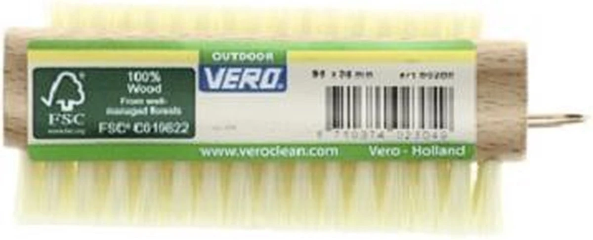 Vero Nagelborstel Dubbel - FSC Hout 9 Vero Nagelborstel Dubbel - FSC Hout - Afbeelding 7