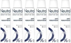 Neutral Deodorant Spray Sensitive Skin - 6 X 150 Ml - Voordeelverpakking