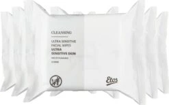 Etos Reinigende Gezichtsdoekjes - Ultra Sensitive - 125 Stuks- (5 X 25 Stuks)