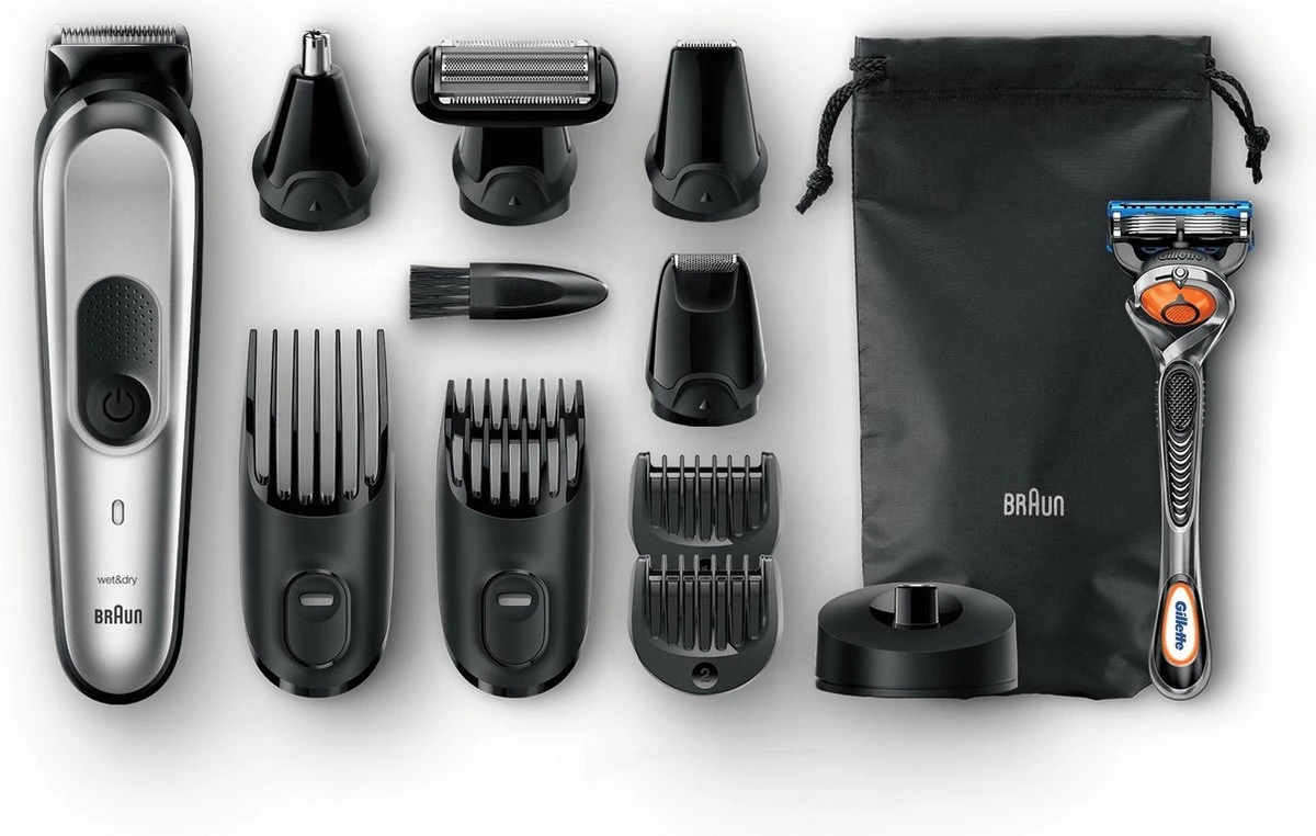Braun Multigroomer 7221 - 10 In 1 Trimmer - Baardtrimmer Haartrimmer Bodygroomer 19 Braun Multigroomer 7221 - 10 In 1 Trimmer - Baardtrimmer Haartrimmer Bodygroomer - Afbeelding 17