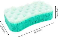 Martini Massagespons- Groot - Voordeelset 3 Stuks - 3 Verschillende Kleuren - Afmeting: 17 Cm X 9,5 Cm X 4,5 Cm. -Verzorgingsproducten 1200x766