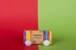 HappySoaps Mini Bath Bombs - Tropical Fruits - 8 Bruisballen In Verschillende Tropische Geuren - 100% Plasticvrij, Vegan & Natuurlijk -Verzorgingsproducten 1200x798 2