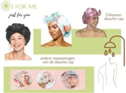 1FORME Douchemuts Dames Zero Waste – Droog Haar Thuis / Vakantie – Douchekap Satijn / PE Zwart 15 1FORME Douchemuts Dames Zero Waste – Droog Haar Thuis / Vakantie – Douchekap Satijn / PE Zwart -Verzorgingsproducten 1200x891