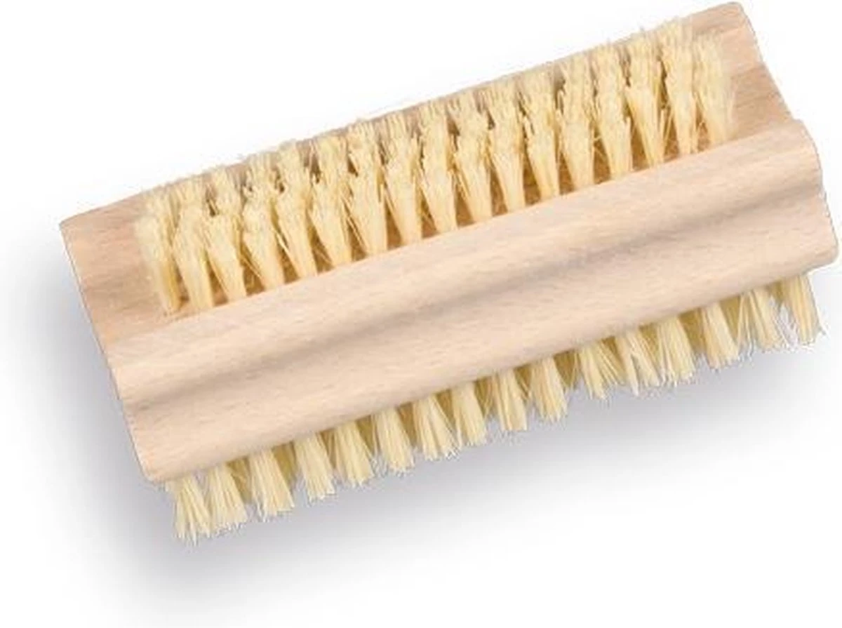 Vero Nagelborstel Dubbel - FSC Hout 3 Vero Nagelborstel Dubbel - FSC Hout