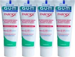GUM® 4x GUM Tandpasta Paroex 75 Ml 10 GUM® 4x GUM Tandpasta Paroex 75 Ml -Verzorgingsproducten 1200x908 1