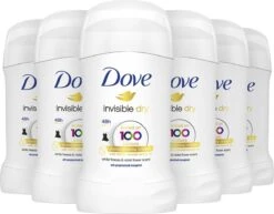 Dove Invisible Dry Deodorant Deodorant Rollers - 6 X 40ml - Voordeelverpakking