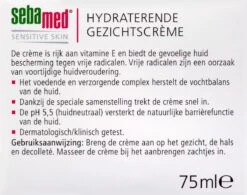 Sebamed Hydraterende Gezichtscrème - Huidverzorging - 75 Ml -Verzorgingsproducten 1200x948