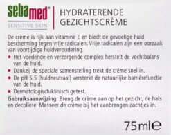 Sebamed Hydraterende Gezichtscrème - Huidverzorging - 75 Ml -Verzorgingsproducten 1200x949 1