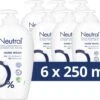 Neutral Vloeibare Handzeep Parfumvrij - 6 X 250 Ml - Voordeelverpakking -Verzorgingsproducten 1200x958