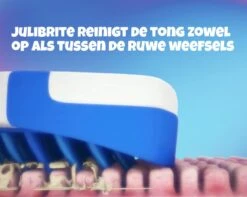 JuliBrite® Tong Gel (50ML) & Tongschraper - Reinigt Witte Tong Aanslag - Tegen Slechte Adem - Met Zink & CPC - Tongreiniger Set - Halitose & Beslagen Tong -Verzorgingsproducten 1200x959 6