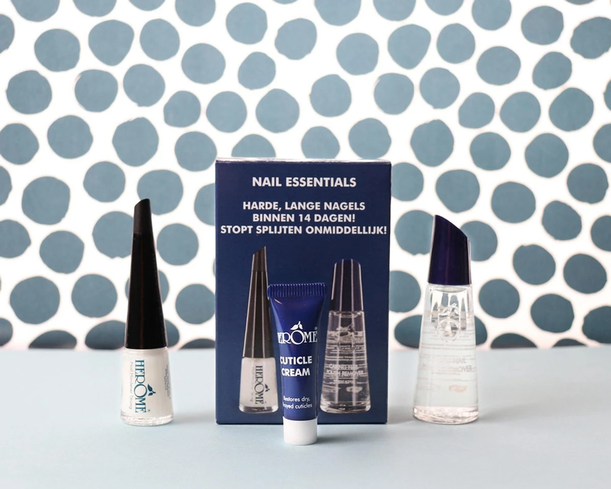 Herome 3 In 1 Manicure Nagelverzorging Set Blauw – Nagelset Voor Beschadigde Nagels - Nagelverharder, Nagellakremover En Nagelriemcreme - Set Van 3 11 Herome 3 In 1 Manicure Nagelverzorging Set Blauw – Nagelset Voor Beschadigde Nagels - Nagelverharder, Nagellakremover En Nagelriemcreme - Set Van 3 - Afbeelding 9