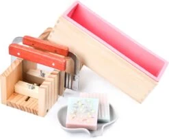 Zeep Maken Pakket Gietzeep Zelf Zeepjes Zeepmal Zeepvorm Siliconen DIY Dagdeals - Zeep Mal En Tools Voor Volwassenen