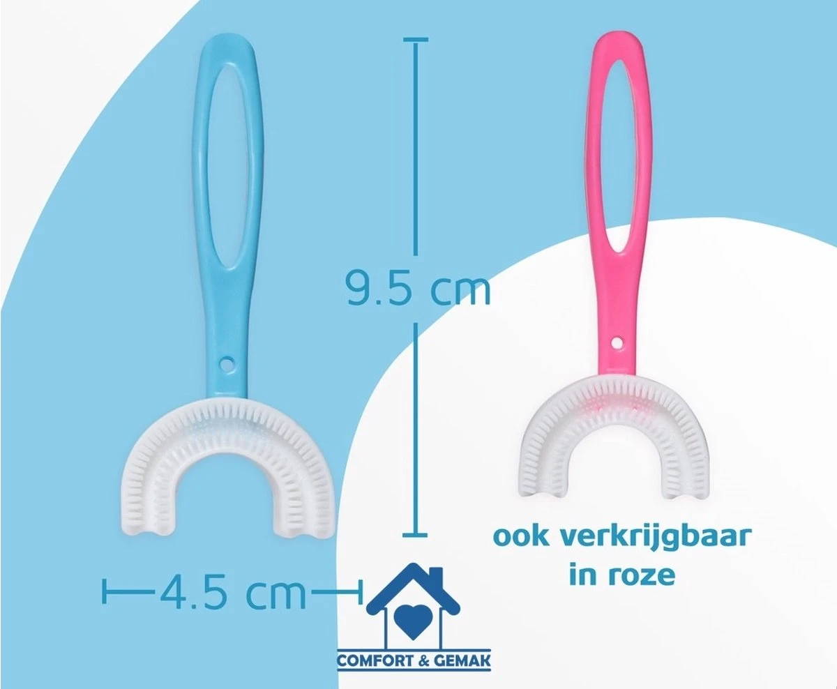 Tandenborstel Voor Kinderen - Eenvoudig, Hygiënisch En De Oplossing Voor Tandenpoetsen Bij Kinderen - BPA Vrij - BLAUW - 2 Tot 6 Jaar 9 Tandenborstel Voor Kinderen - Eenvoudig, Hygiënisch En De Oplossing Voor Tandenpoetsen Bij Kinderen - BPA Vrij - BLAUW - 2 Tot 6 Jaar - Afbeelding 7