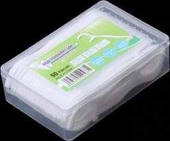 Merkloos Tanden Flosser - 50 Stuks – Tandenstoker Flosser - Wit -Verzorgingsproducten 1200x994