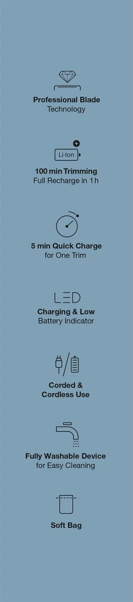 Braun Multigroomer 5 MGK5355 - 7in1 Trimmer Voor Mannen - 5 Opzetstukken 16 Braun Multigroomer 5 MGK5355 - 7in1 Trimmer Voor Mannen - 5 Opzetstukken - Afbeelding 14