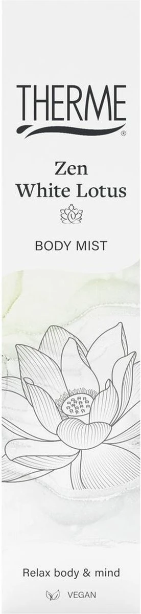 Therme Body Mist Zen White Lotus 60 Ml 5 Therme Body Mist Zen White Lotus 60 Ml - Afbeelding 3