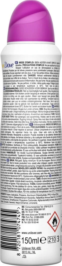 Dove Go Fresh Mix Anti-transpirant Deodorant Spray- 5 Stuks - Voordeelverpakking -Verzorgingsproducten 282x1200 4