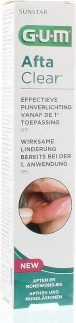 GUM® GUM AftaClear Mondgel 10 Ml -Verzorgingsproducten 283x1200 4