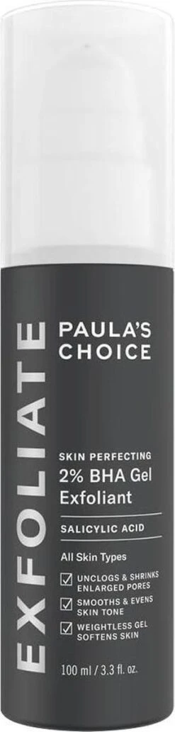 Paula's Choice SKIN PERFECTING 2% BHA Gel Exfoliant - Met Salicylzuur - Gecombineerde Huid - 100 Ml
