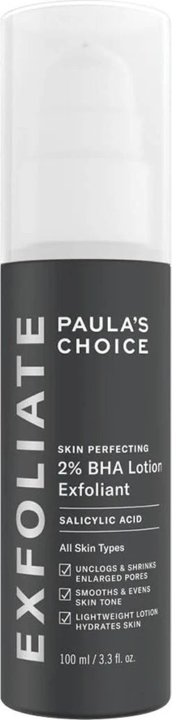 Paula's Choice SKIN PERFECTING 2% BHA Lotion Exfoliant - Alle Huidtypen - 100 Ml