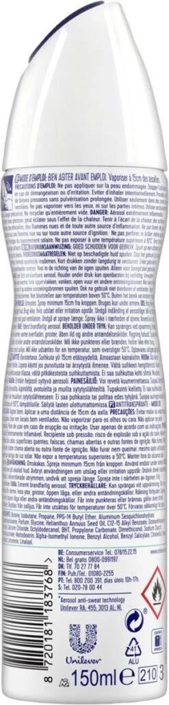 6x Rexona Deodorant Spray Shower Fresh 150 Ml -Verzorgingsproducten 289x1200 2