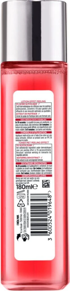 L’Oréal Paris Revitalift 5% Glycolzuur Peeling Toner - 180ml -Verzorgingsproducten 291x1200 4