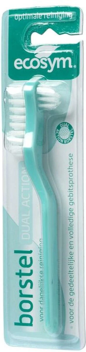 Ecosym Borstel - Kunstgebitreiniging - Tandenborstel - 1 Stuk 3 Ecosym Borstel - Kunstgebitreiniging - Tandenborstel - 1 Stuk