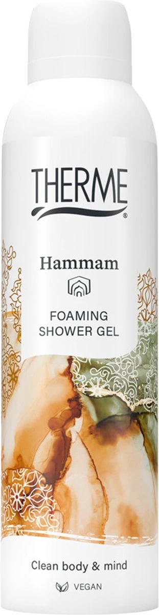 Therme Hammam Foaming Shower Mousse 200 Ml 3 Therme Hammam Foaming Shower Mousse 200 Ml