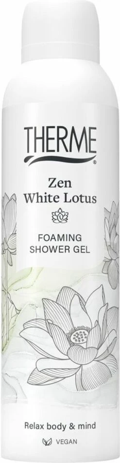 Therme Zen White Lotus Foaming Shower Gel 200 Ml