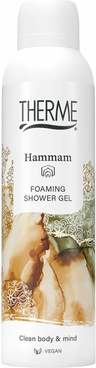 Therme Hammam Foaming Shower Mousse 200 Ml 6 Therme Hammam Foaming Shower Mousse 200 Ml - Afbeelding 4