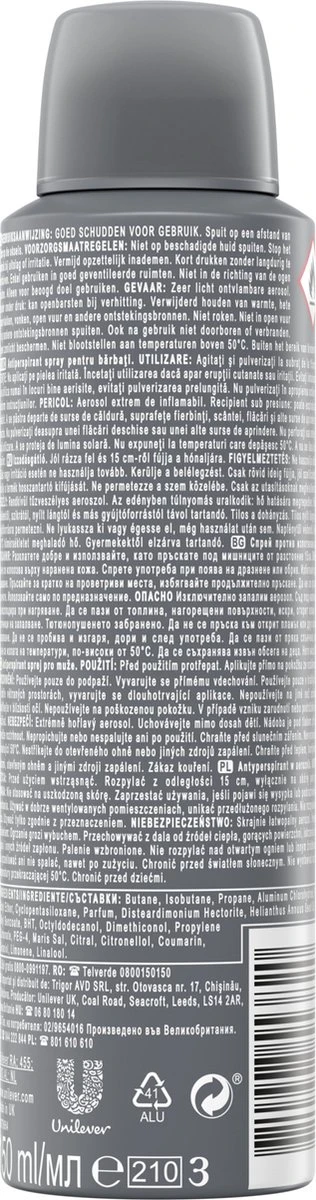 Dove Men+Care Elements Minerals & Sage Anti-Transpirant Deodorant Spray - 6 X 150 Ml - Voordeelverpakking 9 Dove Men+Care Elements Minerals & Sage Anti-Transpirant Deodorant Spray - 6 X 150 Ml - Voordeelverpakking - Afbeelding 7