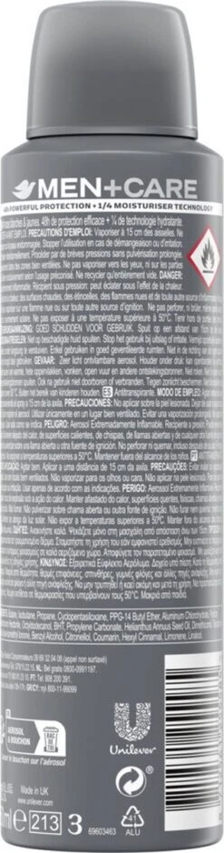 Dove Men+Care Invisible Dry Anti-transpirant Deodorant Spray - 6 X 150 Ml - Voordeelverpakking -Verzorgingsproducten 316x1200 8