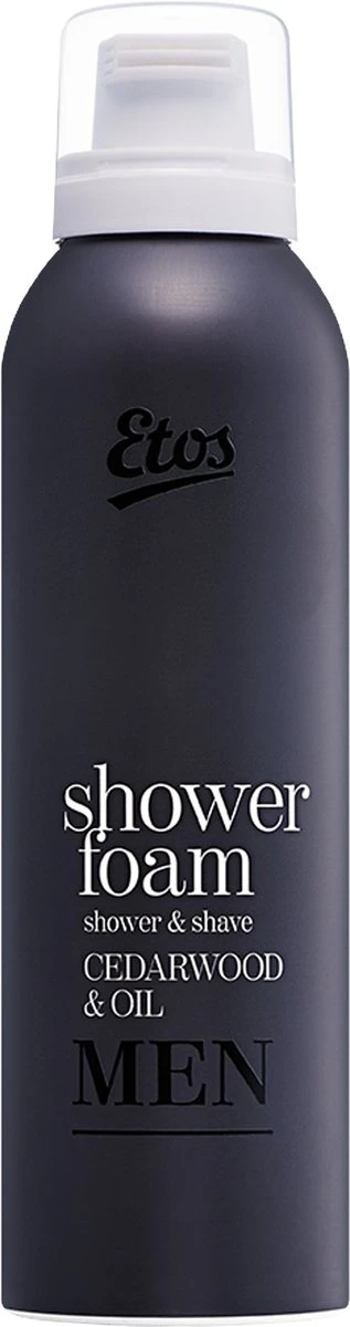 Etos Doucheschuim - Cedarwood & Oil - 2-in-1 - Mannen - 6 X 200 Ml 4 Etos Doucheschuim - Cedarwood & Oil - 2-in-1 - Mannen - 6 X 200 Ml - Afbeelding 2