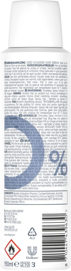 Neutral Deodorant Spray Sensitive Skin - 6 X 150 Ml - Voordeelverpakking -Verzorgingsproducten 317x1200 6