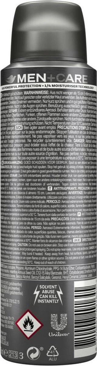 Dove Men+Care Men+Care Sport Active+Fresh Anti-Transpirant Deodorant Spray - 6 X 150 Ml - Voordeelverpakking 9 Dove Men+Care Men+Care Sport Active+Fresh Anti-Transpirant Deodorant Spray - 6 X 150 Ml - Voordeelverpakking - Afbeelding 7