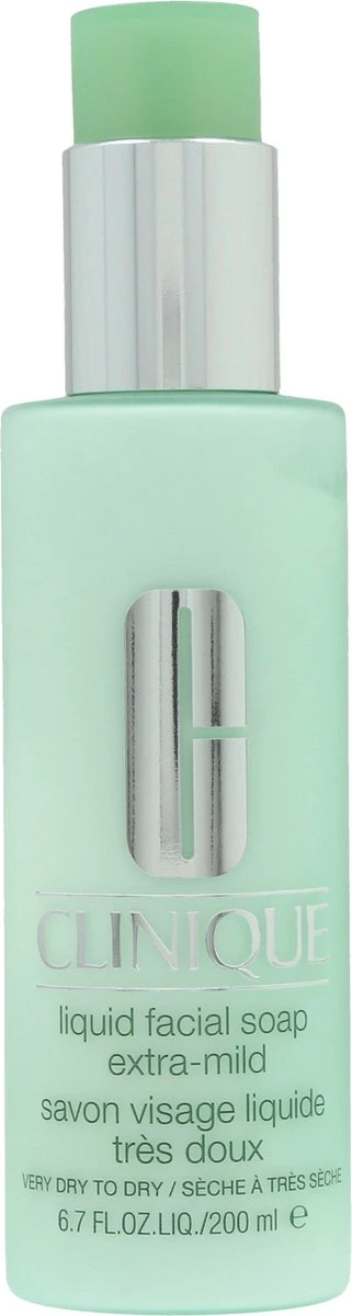 Clinique Liquid Facial Soap Gezichtsreiniger Extra Mild - 200 Ml 6 Clinique Liquid Facial Soap Gezichtsreiniger Extra Mild - 200 Ml - Afbeelding 4