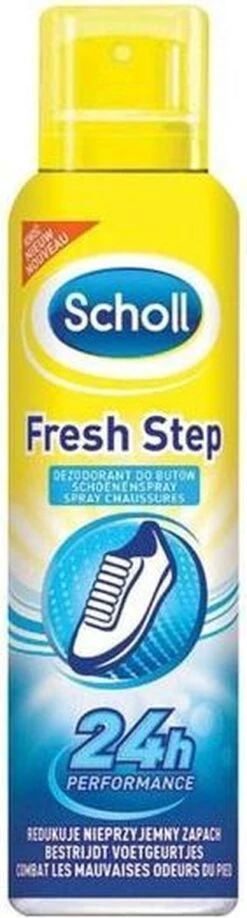 Scholl Fresh Step Voetspray - Voet Deodorant - 150 Ml -Verzorgingsproducten 323x1200 1
