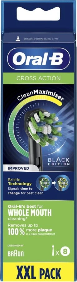 Oral B Oral-B CrossAction - Met CleanMaximiser-technologie - Opzetborstels - Zwart - 8 Stuks -Verzorgingsproducten 327x1200 9