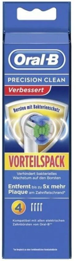 Braun Oral-B Precision Clean 4 Stuk(s) Wit Opzetborstel -Verzorgingsproducten 352x1200 3