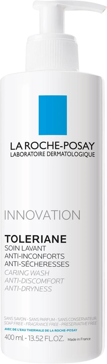 La Roche-Posay Toleriane Hydraterende Wascreme - 400ml - Reinigt 3 La Roche-Posay Toleriane Hydraterende Wascreme - 400ml - Reinigt