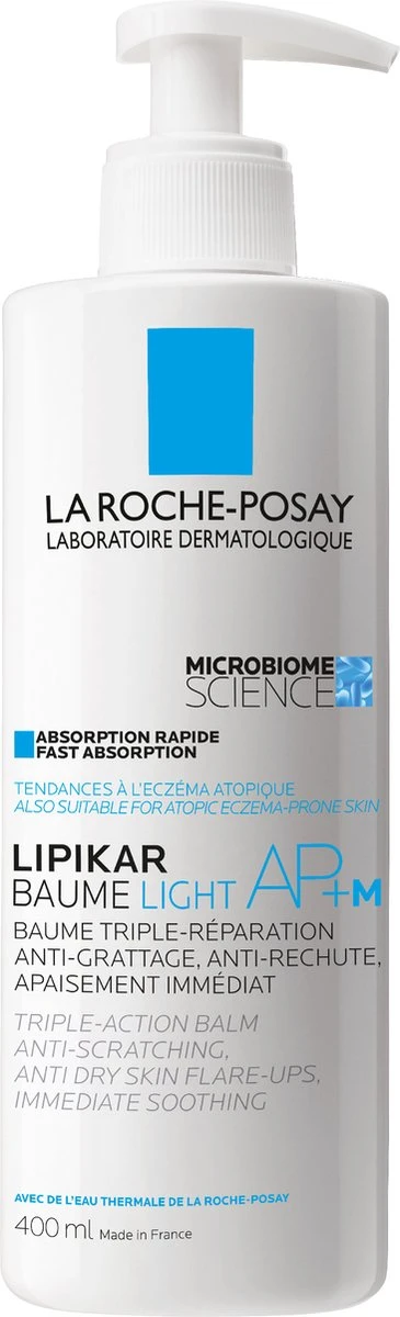 La Roche-Posay Lipikar Balsem Light AP+ M - 400ml 3 La Roche-Posay Lipikar Balsem Light AP+ M - 400ml
