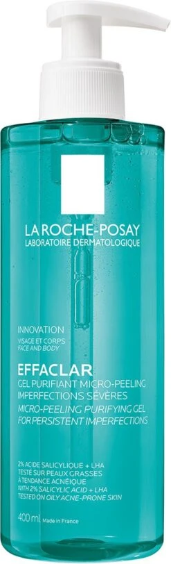 La Roche-Posay Effaclar Zuiverende Micro-Peeling Gel - 400ml - Onzuivere Huid