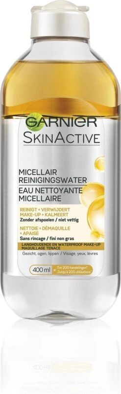 Garnier Face SkinActive Micellair Reinigingswater Waterproof Make-up - 6 X 400ml – Voordeelverpakking -Verzorgingsproducten 369x1200 5