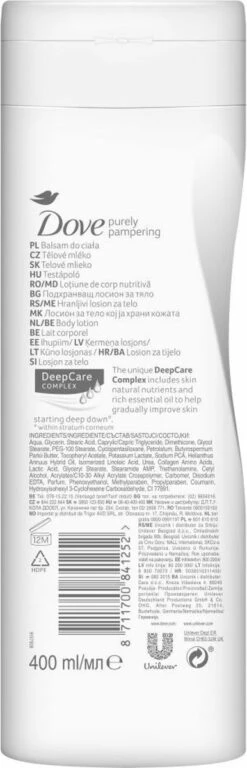 Dove Body Love Pampering Care Bodylotion - 400 Ml 19 Dove Body Love Pampering Care Bodylotion - 400 Ml -Verzorgingsproducten 386x1200 3
