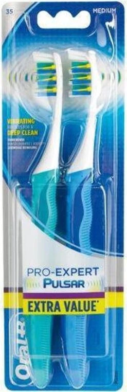Oral B Oral-B Pro-Expert Pulsar 35M - 2 Tandenborstels - Handtandenborstel 8 Oral B Oral-B Pro-Expert Pulsar 35M - 2 Tandenborstels - Handtandenborstel -Verzorgingsproducten 389x1200 3