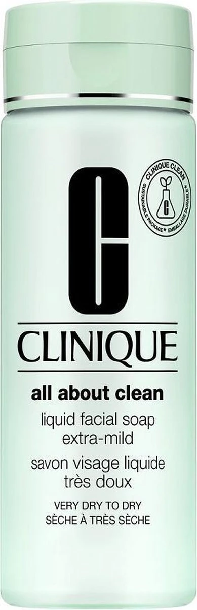 Clinique Liquid Facial Soap Gezichtsreiniger Extra Mild - 200 Ml 3 Clinique Liquid Facial Soap Gezichtsreiniger Extra Mild - 200 Ml
