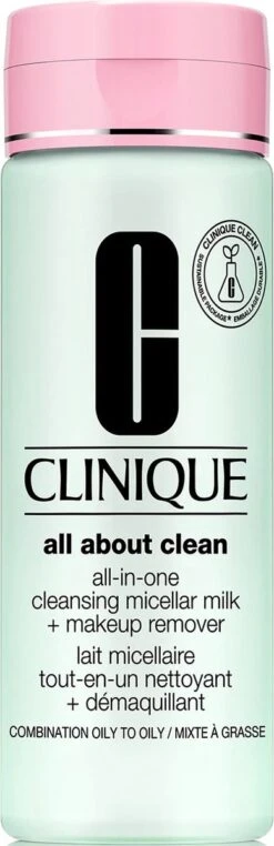 Clinique All About Clean All-In-One Cleansing Micellair Milk + MakeUp Remover Reinigingsmelk - 200 Ml