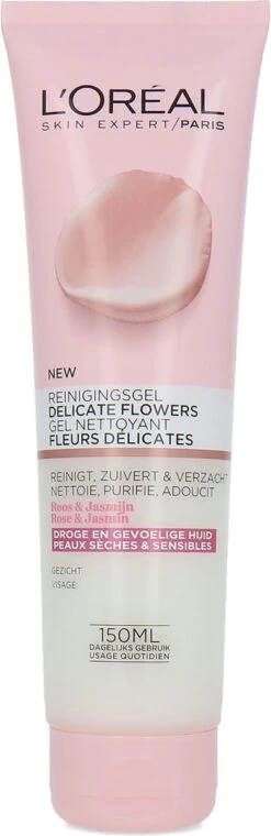 L’Oréal Paris Delicate Flowers Reinigingsgel - 150 Ml - Droge En Gevoelige Huid -Verzorgingsproducten 390x1200 3
